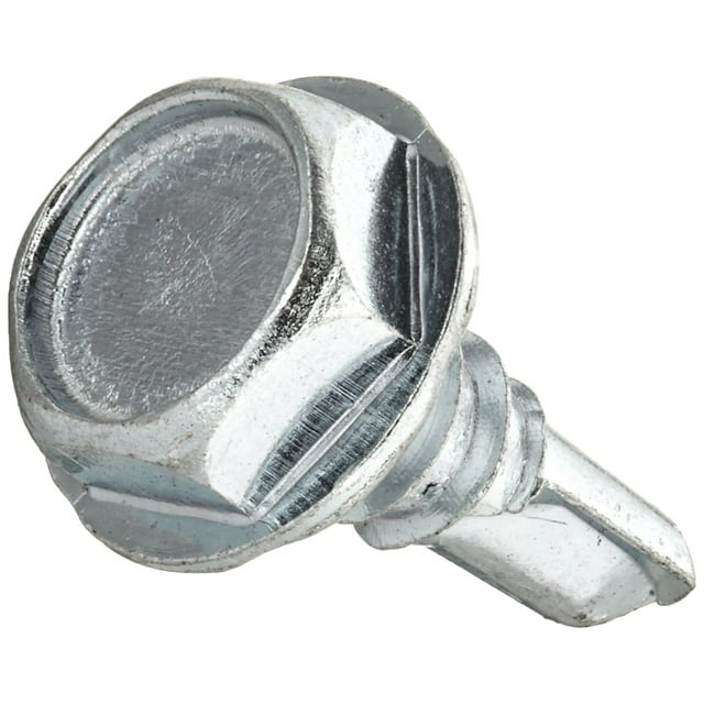Tornillo autoperforante con cabeza de arandela Hillman 10-16 x 1/2, 100 unidades
