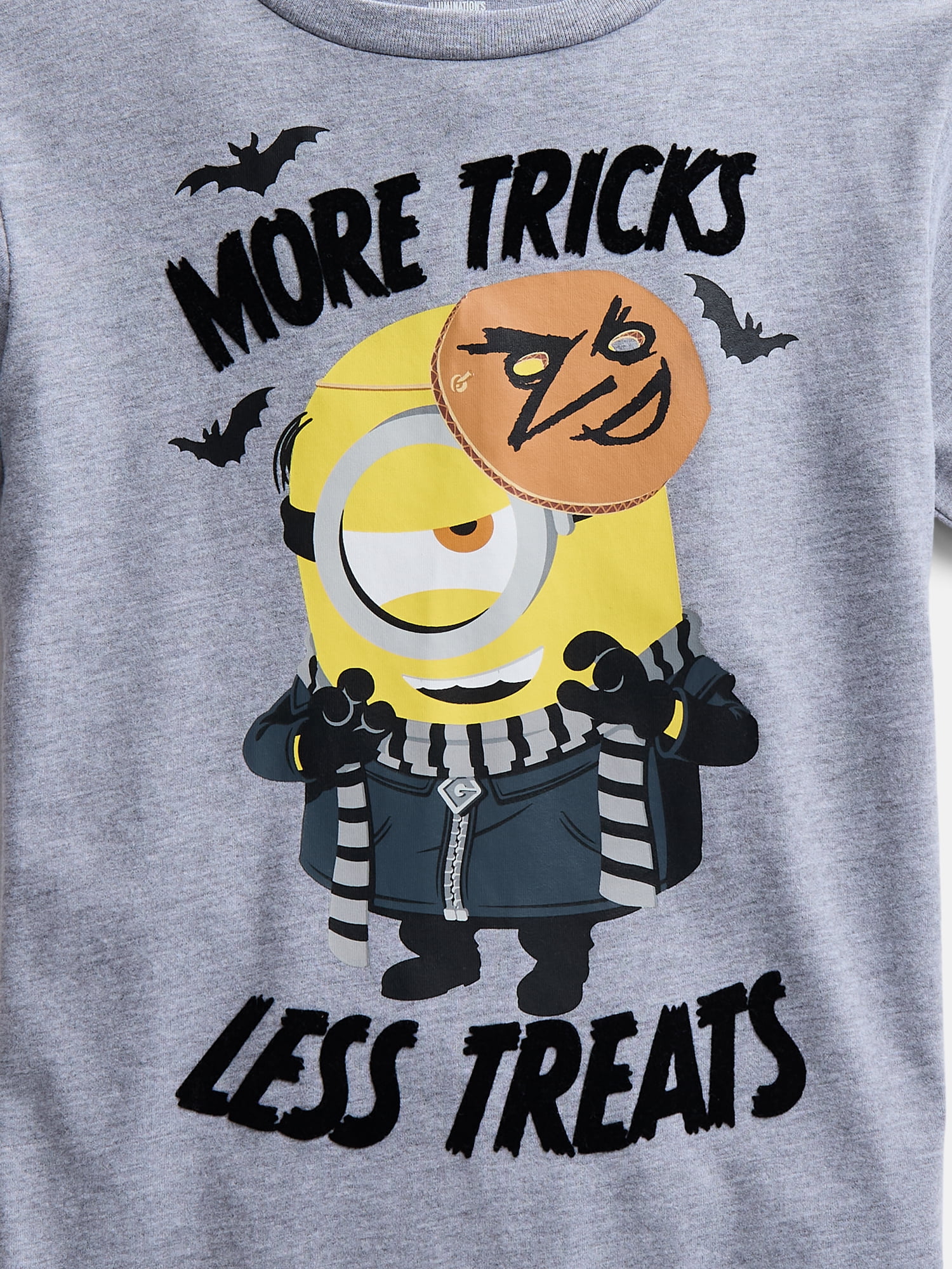 Minions Boys Halloween Graphic Tee with Short Sleeves, Sizes 4-18