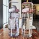 thumbnail image 2 of 2l Portable Large Capacity Water Bottles Fitness Water Jug With Time Marker, 2 of 5