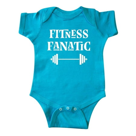 

Inktastic Gym Gift Fitness Fanatic Gift Baby Boy or Baby Girl Bodysuit