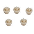 thumbnail image 2 of Kouboo, Laguna Handwoven Rattan Napkin Rings, Set of 4 with Tray, White Wash, 2 of 3