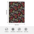 thumbnail image 5 of Picia Vintage Gaming Pattern Baby Soft Dot Blanket with Silky Satin Backing Baby Gifts for Boys and Girls (30" x 40"), 5 of 9