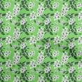 thumbnail image 1 of oneOone Cotton Silk Green Fabric Kids Floral Fabric For Sewing Printed Craft Fabric By The Yard 42 Inch Wide, 1 of 4