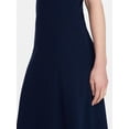 thumbnail image 5 of Time and Tru Women's and Women's Plus Seamed Cotton Midi Dress, Sizes XS-4X, 5 of 5