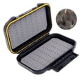 thumbnail image 3 of Estuche para pesca con mosca impermeable de doble cara para guardar moscas y ninfas secas., 3 of 8