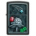 thumbnail image 2 of Zippo 48724 Ladybug Design Black Matte Metal Windproof Lighter, 2 of 6