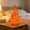 B, variant on Miwamany LED Ghost Tree Light, Smiling Ghosts Orange Lights Pumpkin Accents, Bright Ceramic Tabletop Decoration for Halloween Mantel and Holiday Display