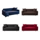 thumbnail image 4 of Matsuzay Fundas de sofá de estilo moderno de gran elasticidad, almohadilla a cuadros de maíz, Protector elástico impermeable para muebles Decoración del hogar Negro, 4 of 6