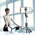 thumbnail image 5 of HPQ 40-Inch Mobile Phone Selfie Stick Tripod, A Stable Floor Stand Specially Designed For Live Streaming, With A Wireless Remote Control That Can Rotate 360°, Suitable For Smart Phones., 5 of 12