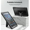 thumbnail image 5 of Dexnor Tablet Case for Amazon Fire HD 10 and 10 Plus 10.1" (Only Fit 11th Gen/2021 Release), [Built in Screen Protector & Kickstand] Heavy Duty Shockproof Full Body Protective Cover,Black, 5 of 7