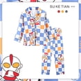 thumbnail image 1 of 2023 Marvels Spiderman Conjunto de pijamas para niños Primavera y otoño Estampado Delgado Niñas Niños Rojo Natal Año Nuevo Ropa para el hogar10 altura 105-115cm zhangmengya  CONDUJO, 1 of 2