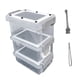 thumbnail image 1 of Caja de alimentación para cucarachas, terrario transparente, contenedor de hábitat, jaula portátil para animales Estilo B, 1 of 8