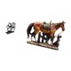 thumbnail image 5 of Elegante Organizador De Pañuelos Con Forma De Pata De Perro Y Figura De Resina Con Escultura Artística De Caballo Para El Hogar, La Oficina, La Sala De Estar, La Cafetería O Un Picnic., 5 of 8