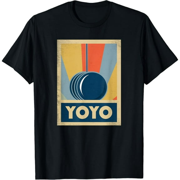 70's Yoyo - Colorful Retro Vintage T Shirt - Men Women Kids T-Shirt