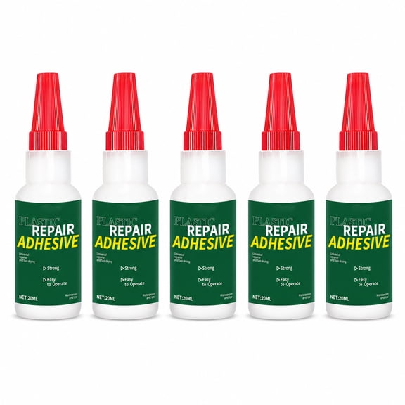Plastic Bumper Repair Adhesive, 20ml Quick Curing Car Glue for Bumper