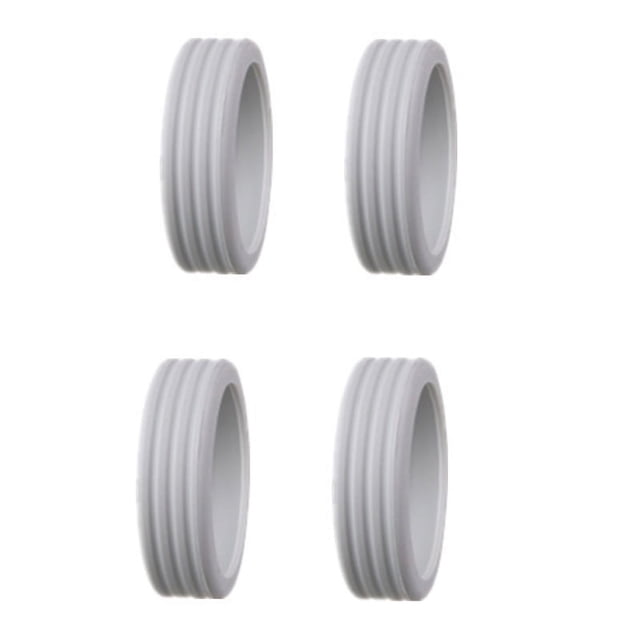 4 Pcs Housses de Roues de Valise en Silicone, Housse de Protection pour Roues de Valise de Remplacement, Housses de Roues en Caoutchouc pour Vos Valises Ou Roulettes de Chaise de Bureau, Durables et Réduisant le Bruit