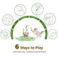 thumbnail image 3 of Juguete interactivo para gatos Aurapaws 6 en 1 Hide & Seek con pluma, 3 of 9