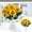 A4-Yellow, variant on Morning Glory Artificial Flowers 1PCS