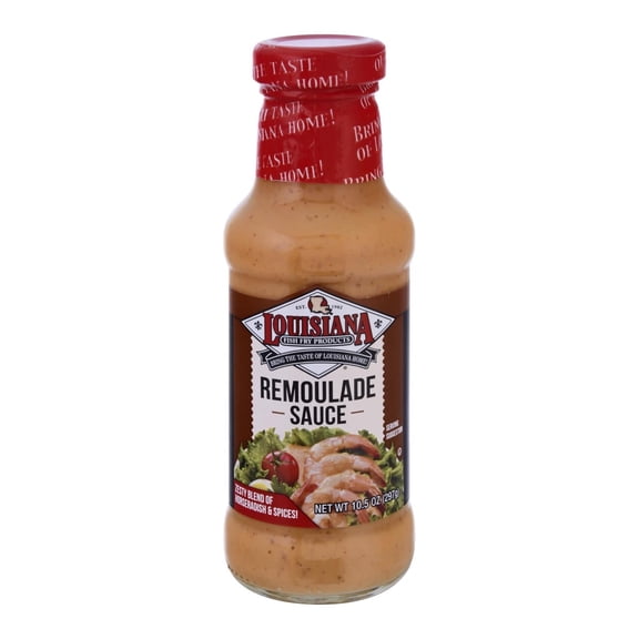 LOUISIANA FISH - Zesty Remoulade Sauce for Seafood Salads - 10.5 oz, Case of 12