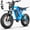 blue, variant on Bluvall 2500Wh Dual Hydraulic Brake Ebike for Adults -2500W Peak 52V Electric Bike 35 MPH,Up to 80 Miles,20" Fat Tire Full Suspension Electric Bicycle for Snow Off-Road Mountain E-Bike