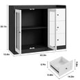 thumbnail image 4 of 43" Coffee Bar Cabinet with 3 Drawers, Buffet Cabinet with Storage, Hutch Cabinet for Kitchen, Bedroom, Living Room, 4 of 9