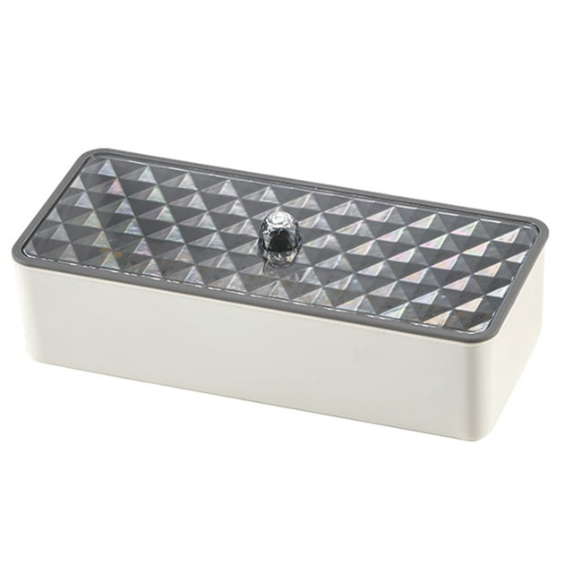 Soporte apilable para palillos y caja de almacenamiento en color blanco Organizador de utensilios de cocina a prueba de polvo de varios niveles