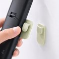 thumbnail image 3 of THOPBPRK Self Adhesive Detachable Remote Control Holder Wall Mount Storage Hook Removable Organizer Hanger For TV Air Conditioner Remotes Keys Small Household Items Home Pack , Green, 3 of 6