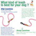 thumbnail image 3 of lynxking Slip Lead Dog Leash 5FT x 1/2 inches Strong Braided Dog Rope for Small Medium Large Dogs, 3 of 7