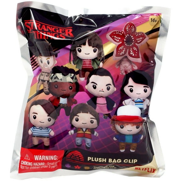 Plush Bag Clip Stranger Things Plush Series 1 Mystery Pack (1 RANDOM Plush)