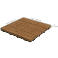 thumbnail image 3 of Outsunny 12Pcs Outdoor Flooring Decking Tiles for All Weather Use, 12" x 12", 3 of 10