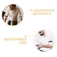 thumbnail image 5 of 4 Piezas Brazaletes Elásticos Ajustables Brazalete Manga Ligas Correa Antideslizante Puño Camisa Soportes De Manga Antideslizante Manga Larga Correas De Brazo Disfraz Para Hombres Mujeres, 5 of 5