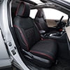 Black with Red Trim