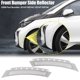 thumbnail image 2 of Par 63147185743 63147185744 Coche Delantero Parachoques Reflector Marcador Blanco, 2 of 7