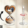 thumbnail image 4 of 2D Heart-shaped Funnel Acrylic Rotating Desktop Sign, Home Decor Standing Ornament for Living Room Bedroom Office Desk Shelf Decorations, Inspirational Gift, 4 of 7