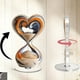thumbnail image 4 of Letrero acrílico giratorio con forma de embudo en forma de corazón 2D | Decoración de escritorio y estantería para sala de estar, dormitorio u oficina | Adorno decorativo inspirador y festivo, 4 of 7