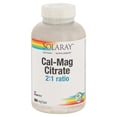 thumbnail image 3 of Solaray Calcium Magnesium Citrate 2:1 Ratio with Vitamin D2, Healthy Bone, Muscle & Nerve Support, 60 Serv, 360 VegCaps, 3 of 3