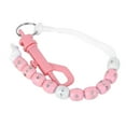 thumbnail image 1 of Golf Bead Chain Score Counter, Nylon with Shiny Stones, Black Pink Optional, Durable Clip, for Golf Supplies, 1 of 7