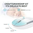 thumbnail image 6 of iClever GK03 Wireless Keyboard and Mouse Combo - 2.4G Portable Wireless Keyboard Mouse, Rechargeable Ergonomic Design Full Size Slim Thin Stable Connection Keyboard for Windows 7/8/10, Mac OS, 6 of 7