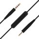 thumbnail image 5 of Volumen de control de línea de cable de auriculares Ajustable 3.5 mm a 2.5 mm Accesorios de cable de auriculares con conector recto Reemplazar piezas Inevent EL023429-00B, 5 of 7