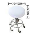 thumbnail image 2 of 2PCS Bar Stool Covers Round Stool Cushion Covers Stool Chair Covers Barstool Covers Slipcover, Feature Stretchy Thick Bouncy Fabric Washable, Dia 12"-15", 2 of 6