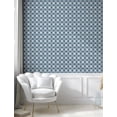 thumbnail image 5 of Ambesonne Blue and White Peel & Stick Wallpaper for Home, Portuguese Tiles, 13"x100", Pale Blue Dark Blue, 5 of 6