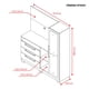 thumbnail image 5 of Mueble para tv Amazona - Nogal WEIK Amazona, 5 of 7