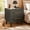 2-Drawers-Black, variant on Aiho 2 Drawer Wood Dressers, Wide Chest of Drawers with Gold Handles, Ideal Nightstand Alternative for Living Room, Hallway or Office, White