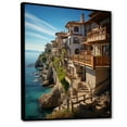 thumbnail image 2 of Designart "Dramatic Cliffs Spain s Stunning Landscapes I" Nautical & Beach Floater Framed Canvas Print, 2 of 7