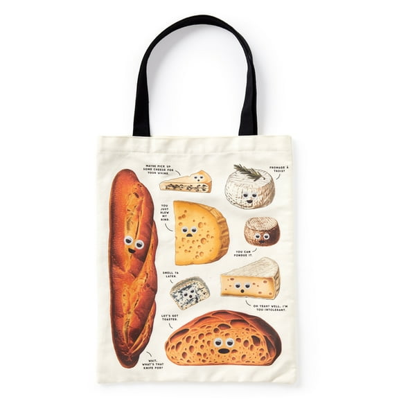 Googly Food Canvas Tote, (Hardcover)