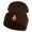 Brown, variant on Magic Potion Bottle Embroidered 12" Acrylic Long Beanie - Black OSFM