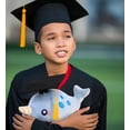 thumbnail image 4 of DolliBu Blue Narwhal Graduation Plush Toy - Baby Soft Plush Graduation Stuffed Animal Dress Up with Graduation Cap with Tassel Outfit - Congratulatory Graduation Gift - 11.75 Inch, 4 of 6