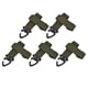 thumbnail image 4 of Clip De Seguridad Para Gancho De Guante, Resistencia A Alta Presión, Hebilla Colgante De Guante De Alta Resistencia, Sensación Cómoda Para Exteriores Para El Hogar Cergrey Verde militar, 4 of 8