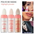 thumbnail image 6 of BEUKING Body Glitter, Body Glitter, Fairy Polvo De Hadas Shimmer Face Highlighter Powder & Blush Stick, Instant Glow Luminizer Duo, Glitter Face Hair Sparkle Highlighter Stick Party Makeup, 6 of 9