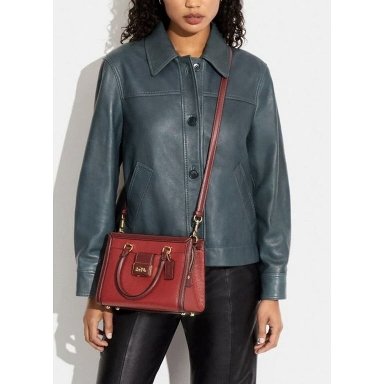 Coach grace bag oxblood best sale